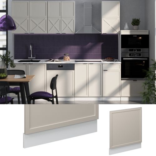 Façade Fame-line 50406 Grisbeige 60cm , Pt Chêne