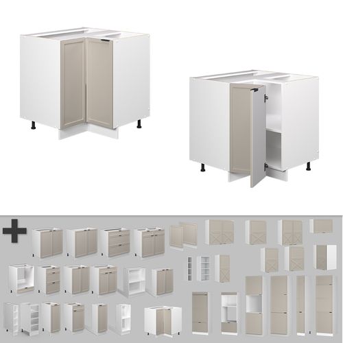 Meuble Dangle Fame-line 50425 Grisbeige 80.5cm Sans Pt