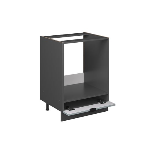 Meuble Pour Four Fame-line 50683 Bleu Clair-gris 60cm , Pt Anthracite