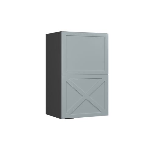 Elément Haut De Cuisine Fame-line 50700 Bleu Clair-gris 45cm