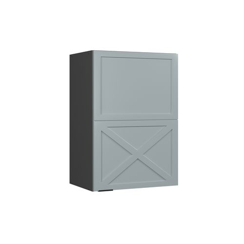 Elément Haut De Cuisine Fame-line 50702 Bleu Clair-gris 50cm