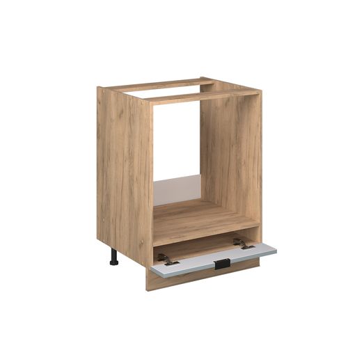 Meuble Pour Four Fame-line 50801 Bleu Clair-gris 60cm , Pt Anthracite