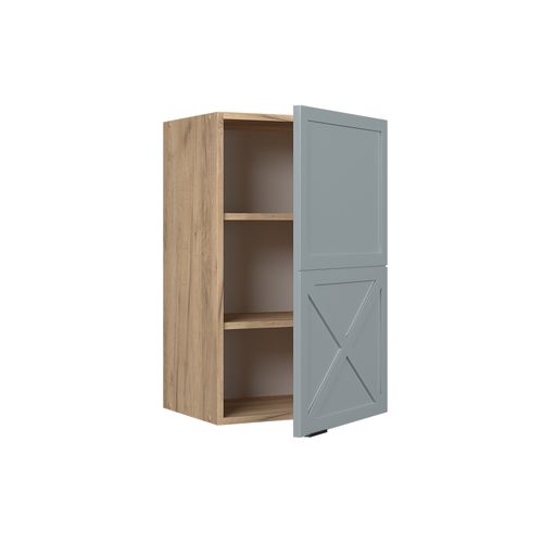 Elément Haut De Cuisine Fame-line 50818 Bleu Clair-gris 45cm