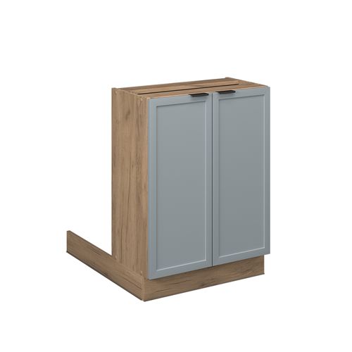 Îlot De Cuisine Fame-line 50902 Bleu Clair-gris 60cm Sans Pt