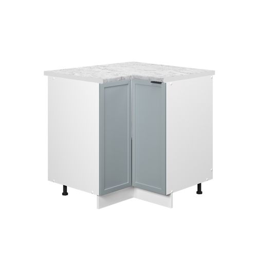 Meuble Dangle Fame-line 50968 Bleu Clair-gris 80.5cm , Pt Marbre