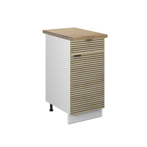 Meuble Cuisine Fame-line 51278 Panneau En Chêne 40cm , Pt Chêne