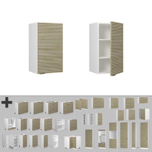 Elément Haut De Cuisine Fame-line 51280 Panneau En Chêne 40cm