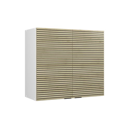 Armoire En Verre Fame-line 51285 Panneau En Chêne 80cm