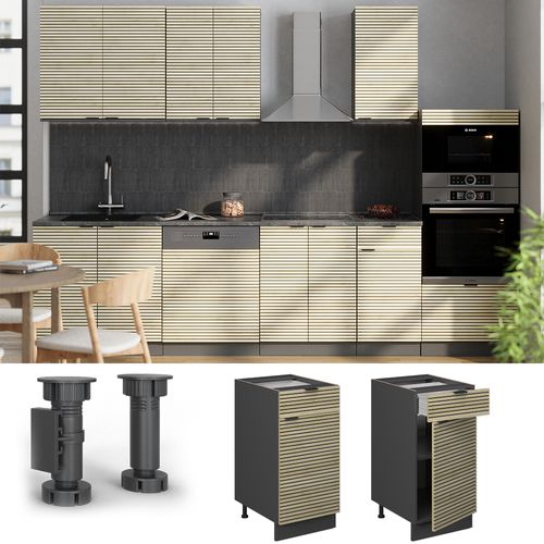 Meuble Cuisine Fame-line 51294 Panneau En Chêne 40cm , Pt Chêne