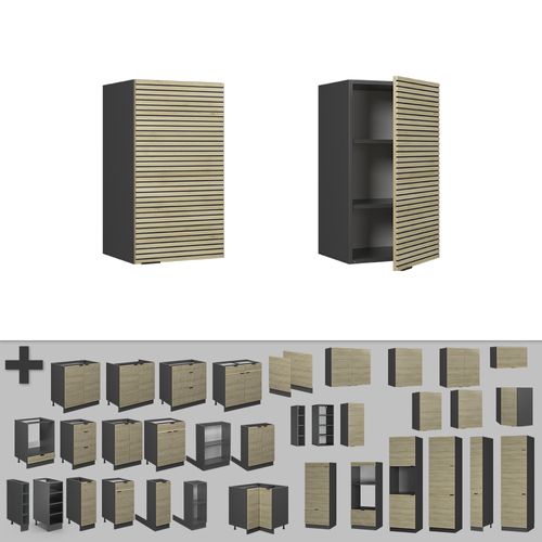 Elément Haut De Cuisine Fame-line 51328 Panneau En Chêne 40cm