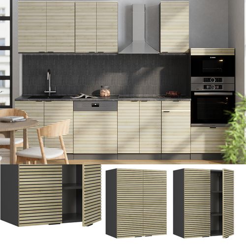 Elément Haut De Cuisine Fame-line 51331 Panneau En Chêne 60cm