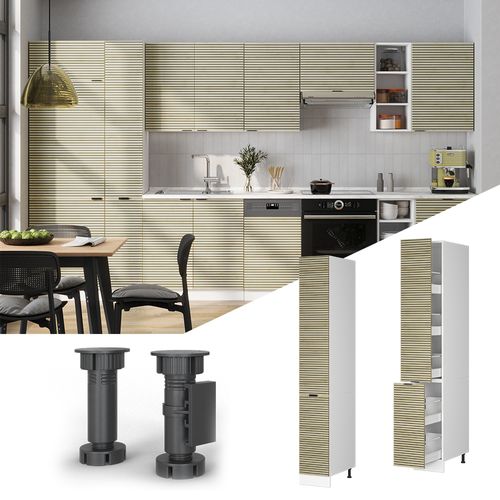 Colonne Fame-line, Panneau En Chêne, 30cm