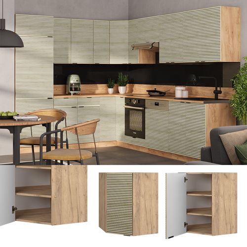 Elément Haut De Cuisine Fame-line 51393 Panneau En Chêne 57cm