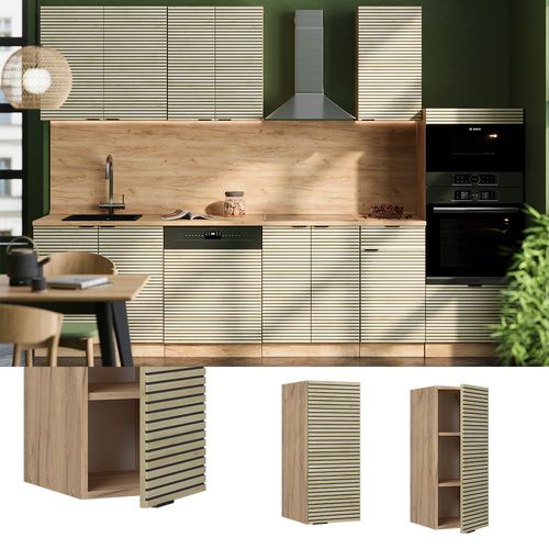 Elément Haut De Cuisine Fame-line 51395 Panneau En Chêne 30cm