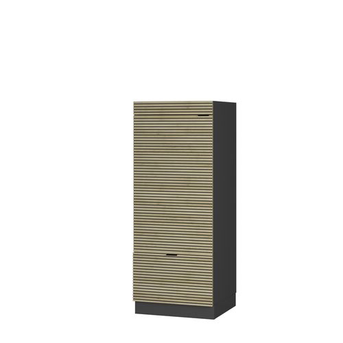 Armoire Micro-ondes Fame-line 51418 Panneau En Chêne 60cm