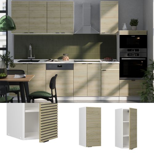 Elément Haut De Cuisine Fame-line 51442 Panneau En Chêne 30cm