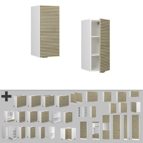 Elément Haut De Cuisine Fame-line 51442 Panneau En Chêne 30cm