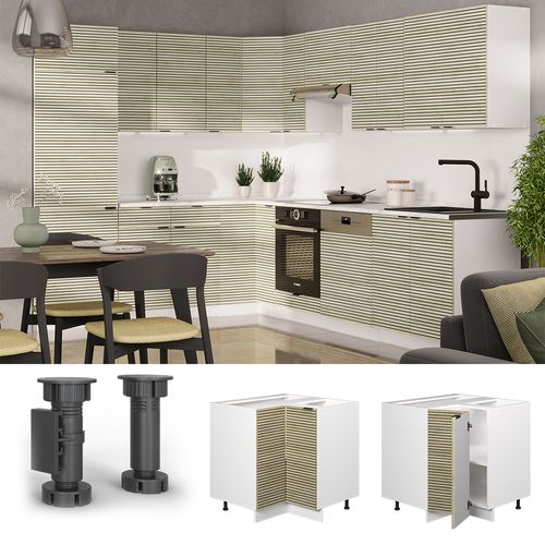 Meuble Dangle Fame-line 51443 Panneau En Chêne 80.5cm Sans Plan De Travail