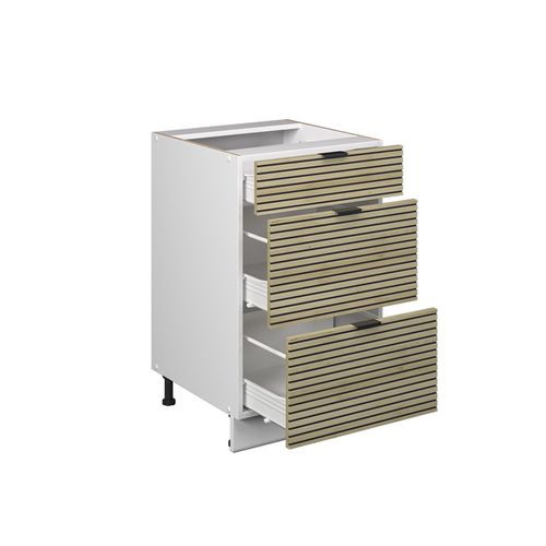 Meuble Cuisine Fame-line 51469 Panneau En Chêne 50cm Sans Plan De Travail