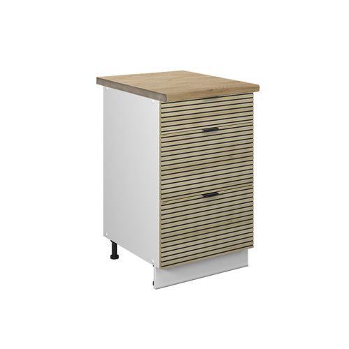 Meuble Cuisine Fame-line 51471 Panneau En Chêne 50cm , Ap Goldkraft