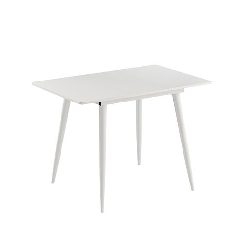 Table De Salle à Manger Beaver 51775 Blanc 80x70cm Extensible