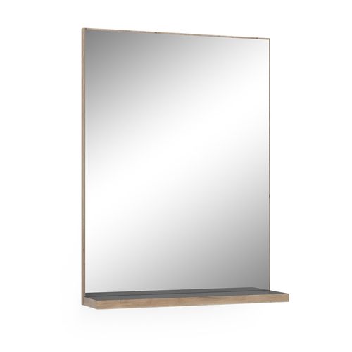 Miroir De Salle De Bain Niko 51869 Anthracite 60x80cm