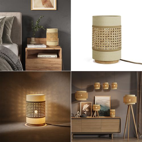 Lampe De Table Morten 52011 Crème 17.5x26.5cm