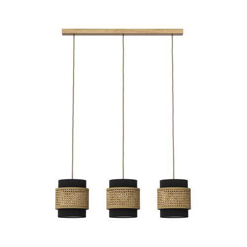 Lampe à 3 Suspensions Morten 52016 Noir 70x120cm