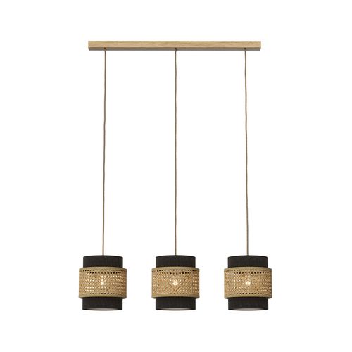 Lampe à 3 Suspensions Morten 52016 Noir 70x120cm