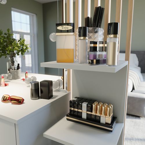 Étagère Murale Paolo 52087 Blanc 30x95cm