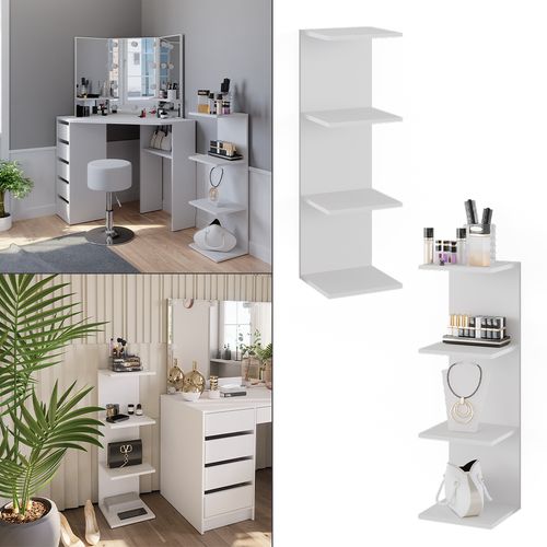 Étagère Murale Paolo 52087 Blanc 30x95cm