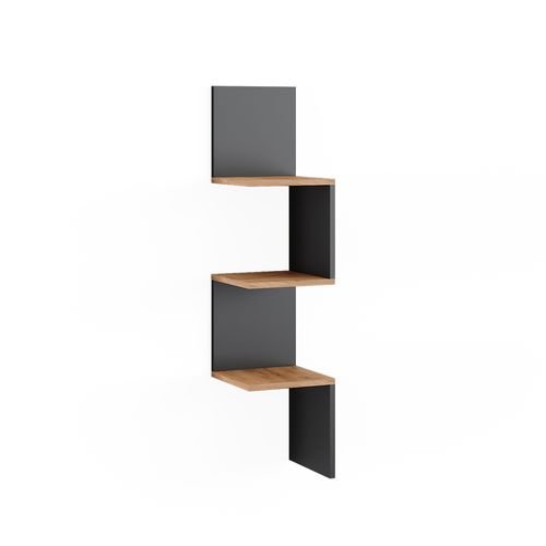 Étagère Dangle Paolo 52099 Anthracite 28x116.4cm