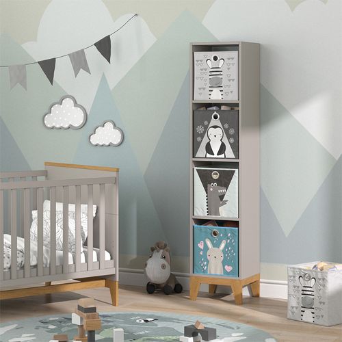 Étagère Pour Enfants Malia 52106 Chêne Cachemire 35.2x159.5cm