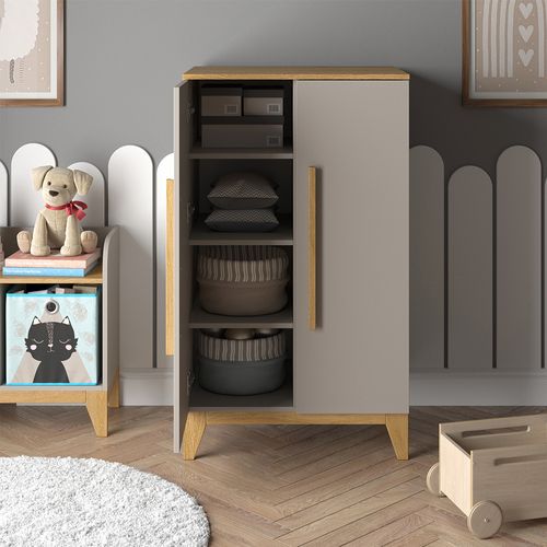 Armoire Pour Enfants Malia 52111 Chêne Cachemire 70x120cm