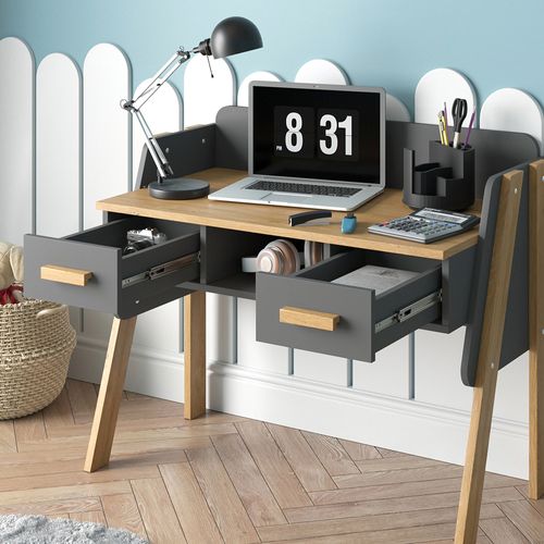 Bureau Malia 52186 Gris 97x51cm