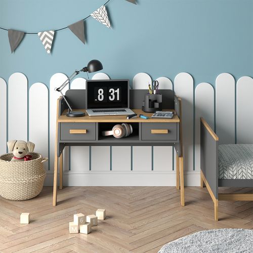 Bureau Malia 52186 Gris 97x51cm