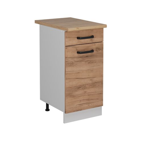 Meuble Cuisine R-line 52248 Chêne De Force Doré 40cm Pt Chêne
