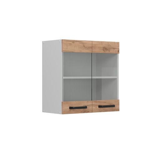 Armoire En Verre R-line 52281 Chêne De Force Doré 60cm