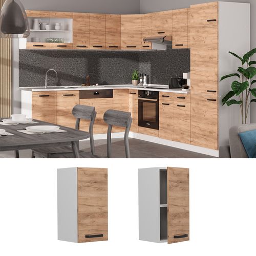 Elément Haut De Cuisine R-line 52297 Chêne De Force Doré 30cm