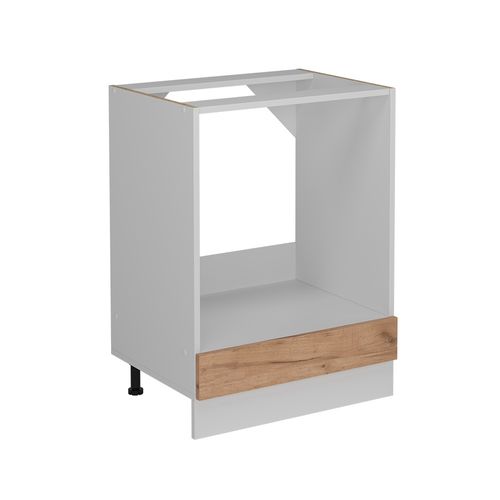 Meuble Pour Four R-line 52302 Chêne De Force Doré 60cm Sans Pt