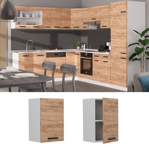 Elément Haut De Cuisine R-line 52307 Chêne De Force Doré 40cm