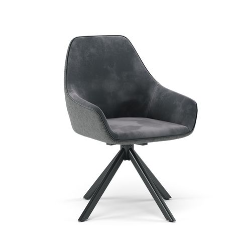 Fauteuil De Salon Eleganza 53205 Anthracite 60x89cm