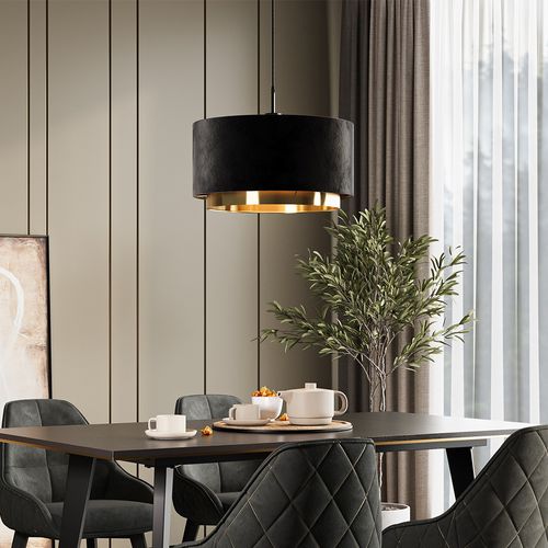 Lustre Goldamo 53238 Noir 45x25.7cm