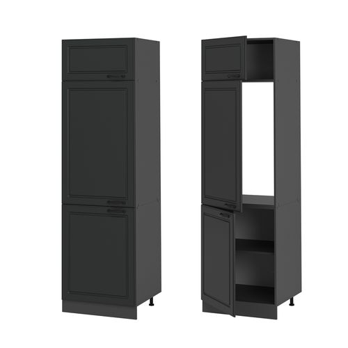 Armoire Pour Frigo R-line 53314 Anthracite Campagne 60cm
