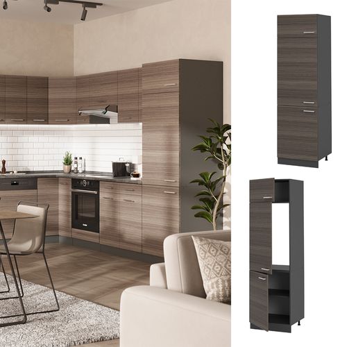 Armoire Pour Frigo R-line 53315 Gris Noble 60cm