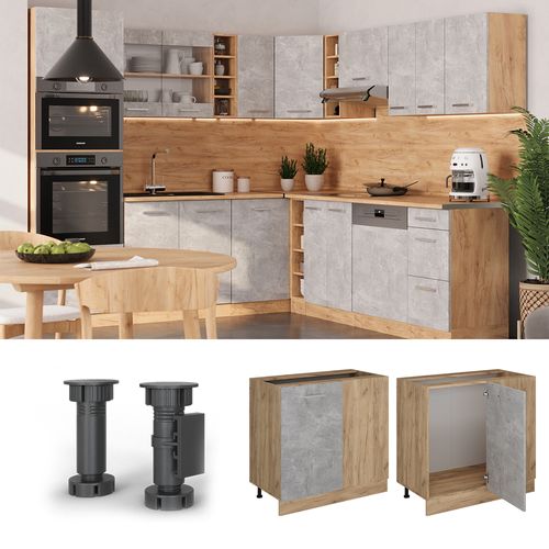 Meuble Dangle R-line 53386 Béton 86cm Sans Pt