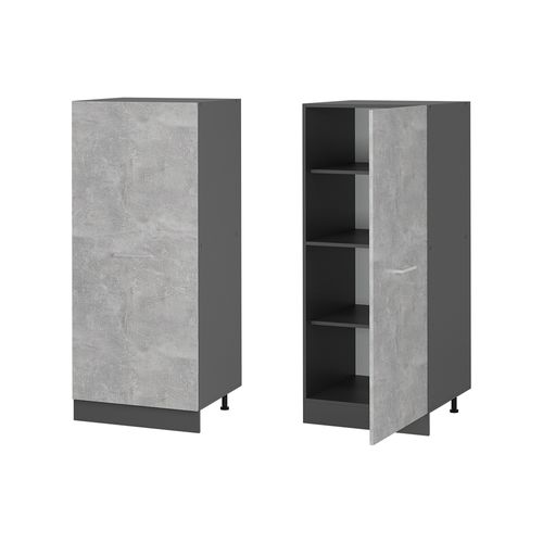 Meuble Pour Four R-line 53395 Béton 60cm