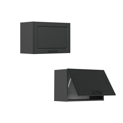 Elément Haut De Cuisine R-line 53430 Anthracite Campagne 60cm Plat