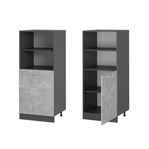 Meuble Pour Four R-line 53459 Béton 60cm