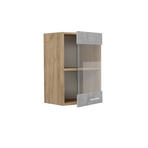 Armoire En Verre R-line 53504 Béton 40cm